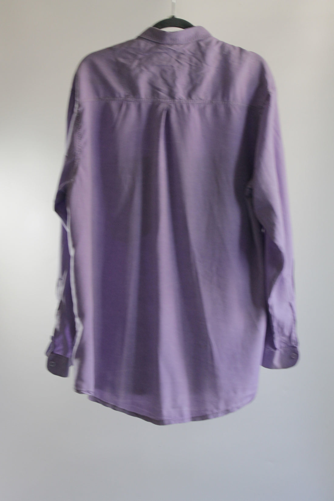 90's Lilac Button-Up Shirt - Unisex