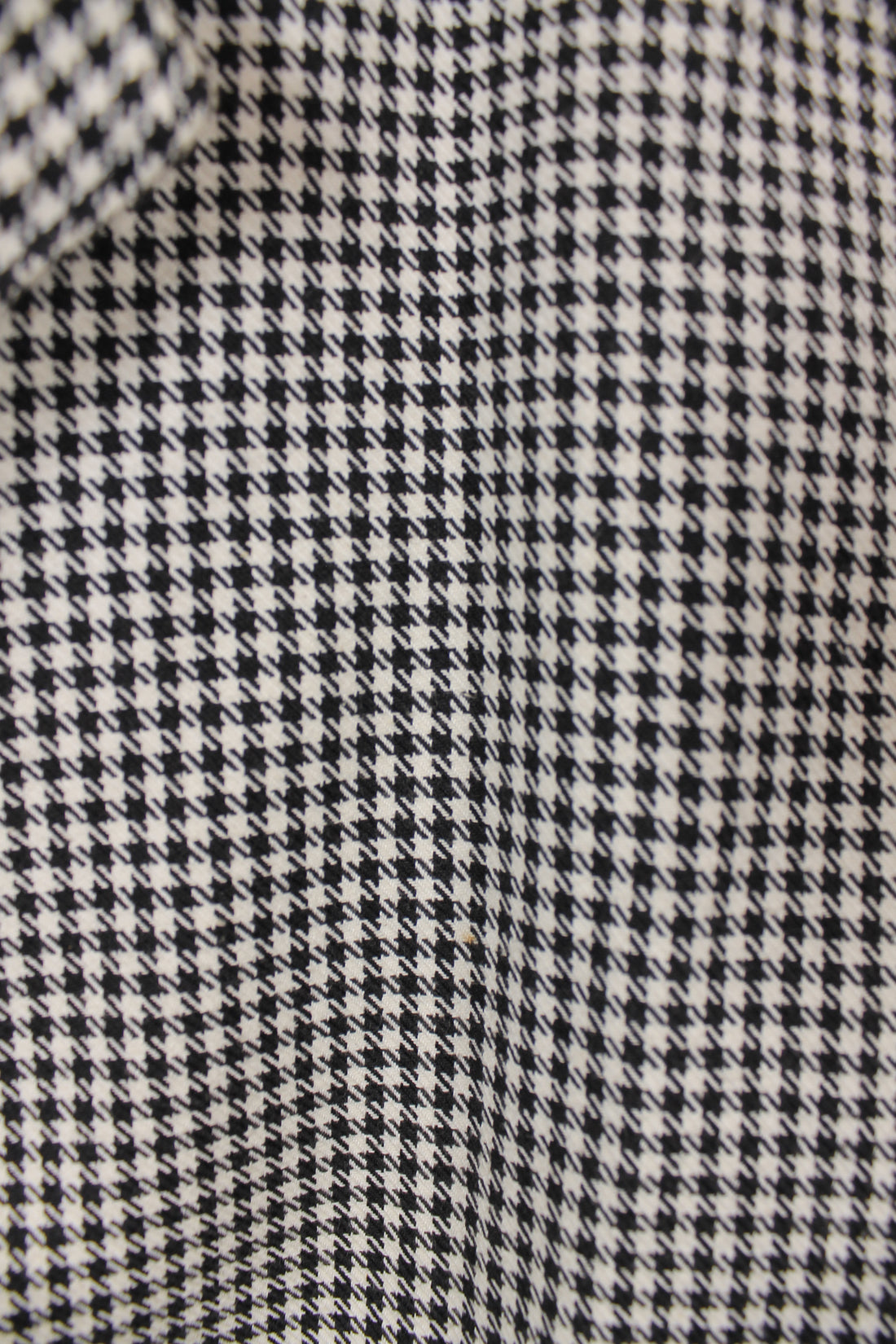 Women's Black and White Plaid Jacket