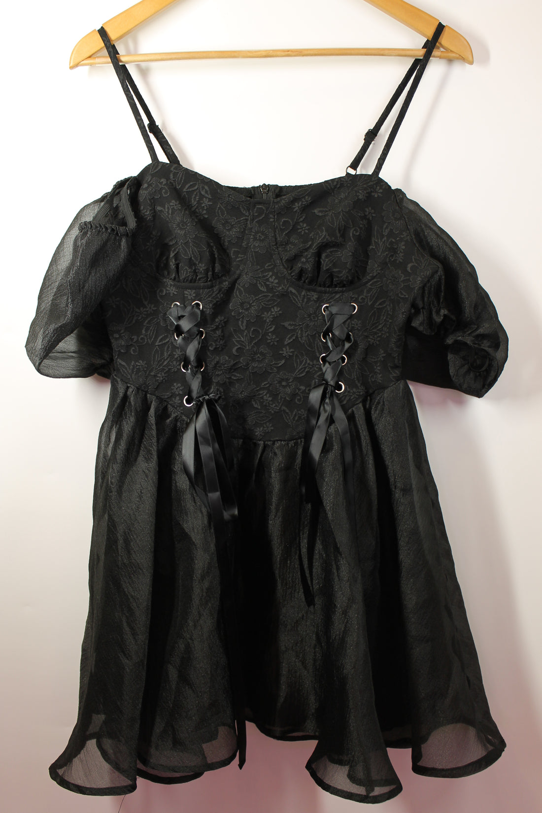 Black Mini Corset Dress