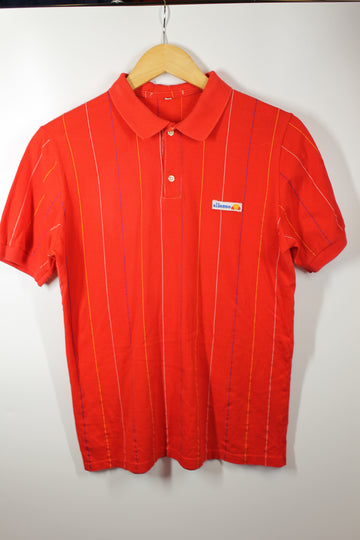 Women's 70s Red Striped Ellesse Top