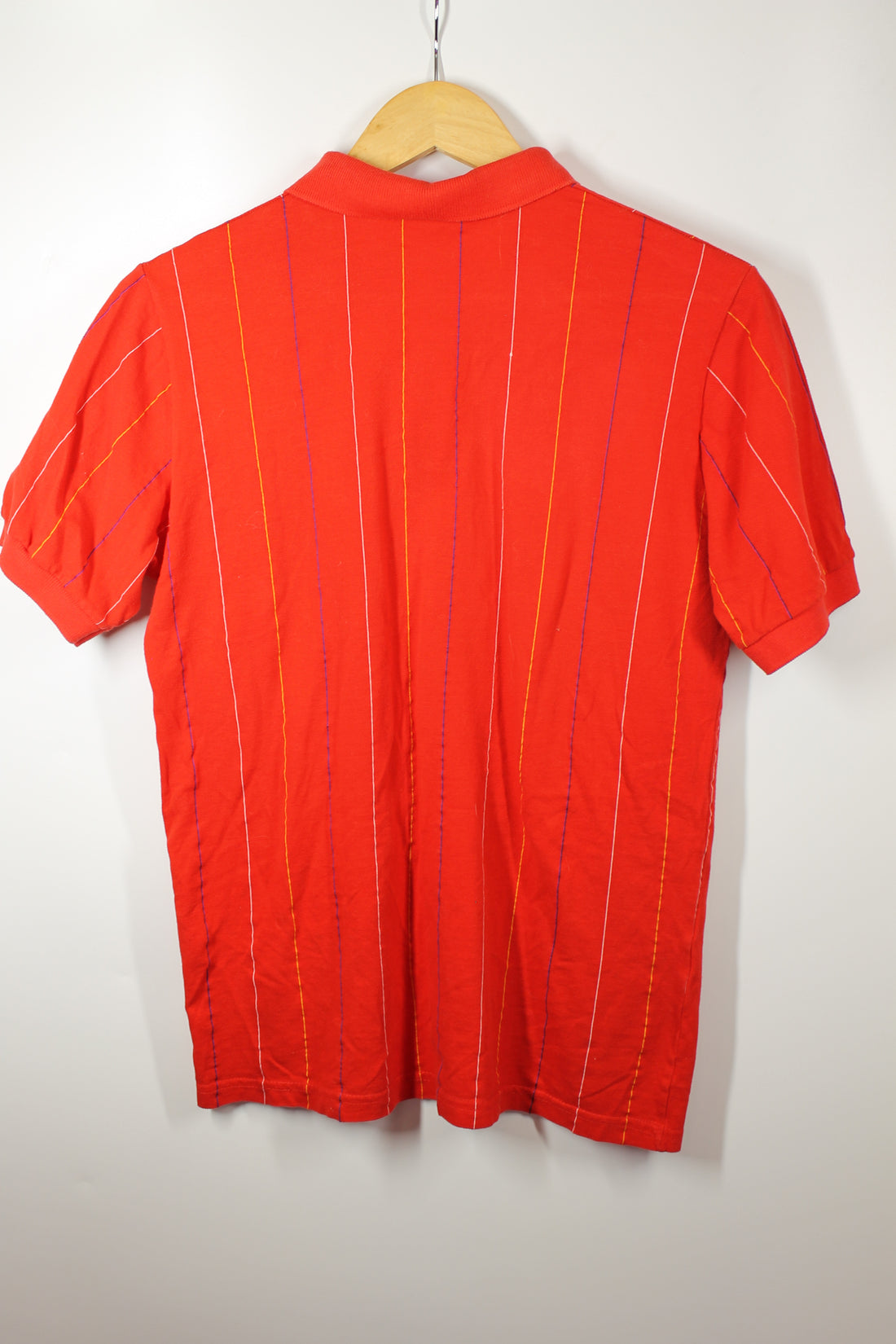 Women's 70s Red Striped Ellesse Top