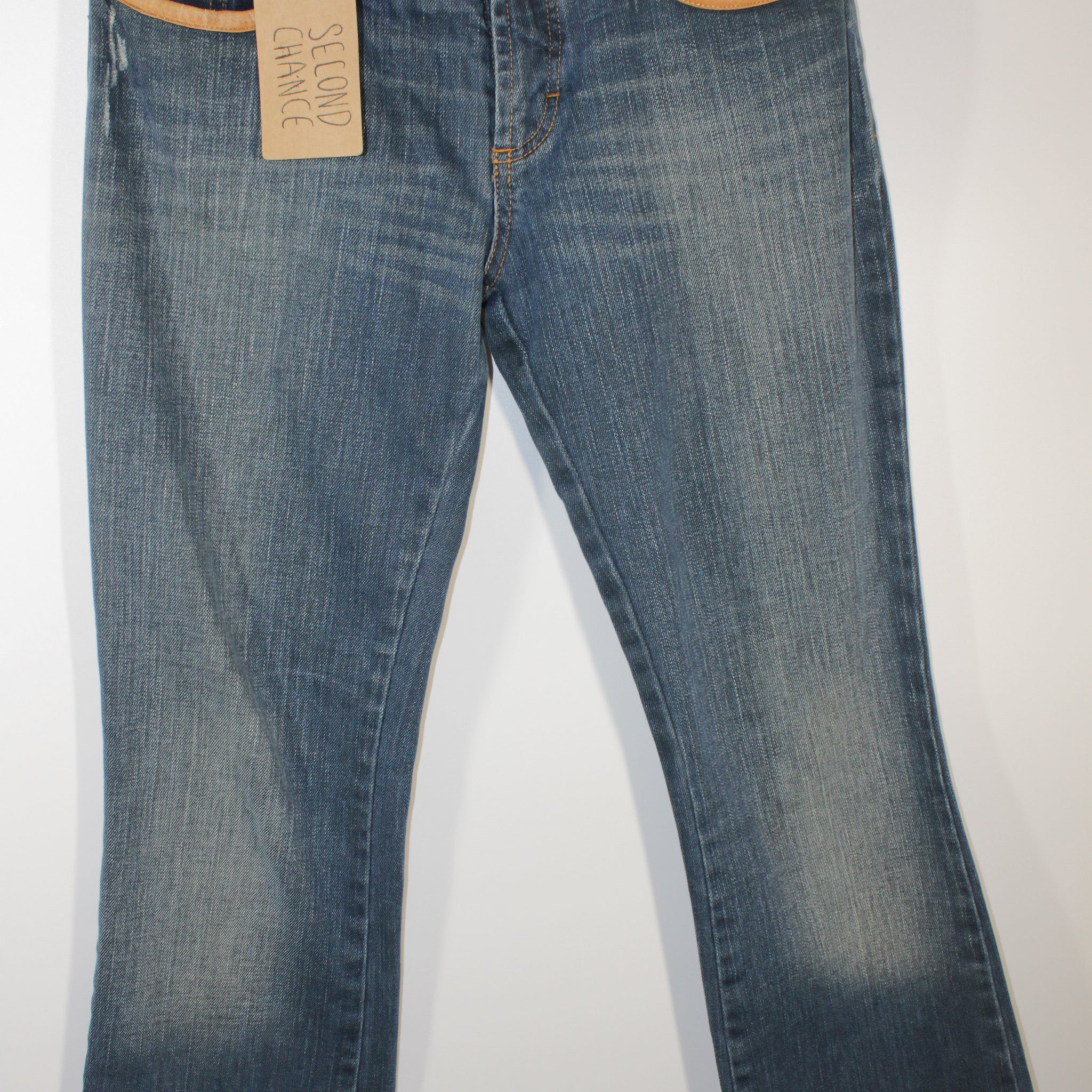 Y2K ״D&G״ Low-Rise Flared Jeans