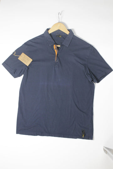 "FENDI" Unisex Navy Blue Shirt unisex